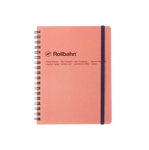 Rollbahn Spiral Notebook – Blush Pink (pocket memo)