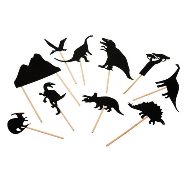 Moulin Roty Dinosaur Shadow Puppet Set