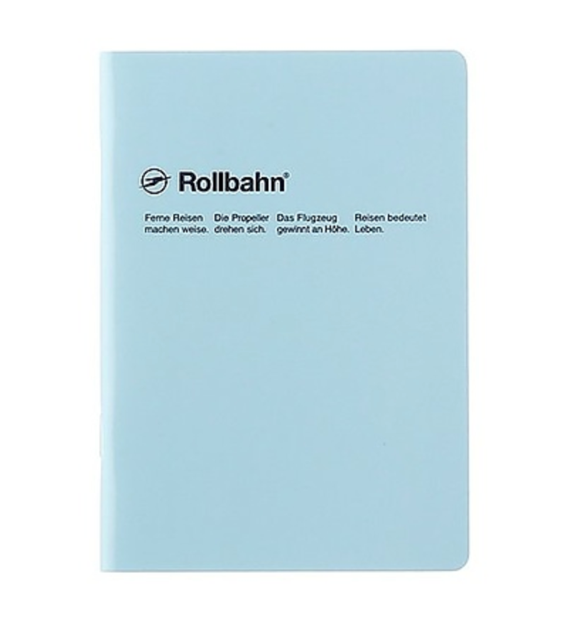 Rollbahn 'Note' Notebook – A6 pocket (various colors)