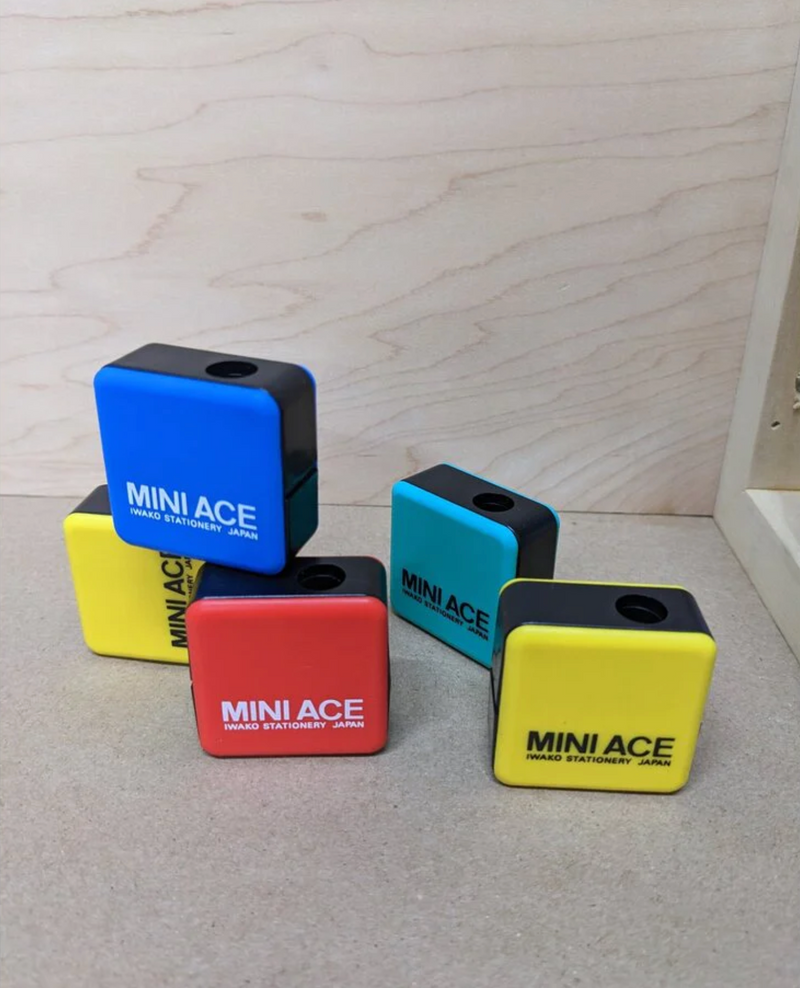 Mini Ace Pencil Sharpener (various colors)