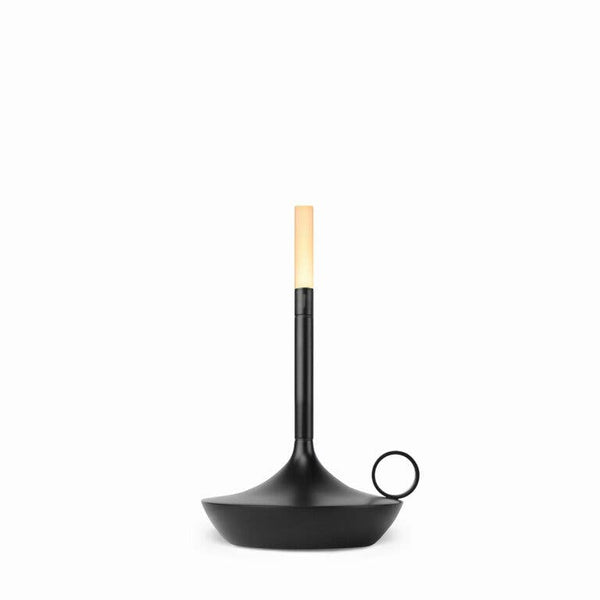 Wick Portable Rechargeable Lamp Small – Black
