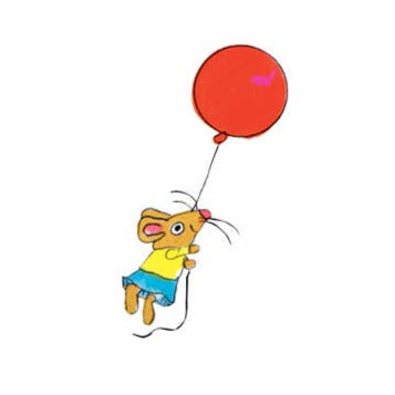 Tattly Mouse Balloon Richard Scarry Tattoo Pair