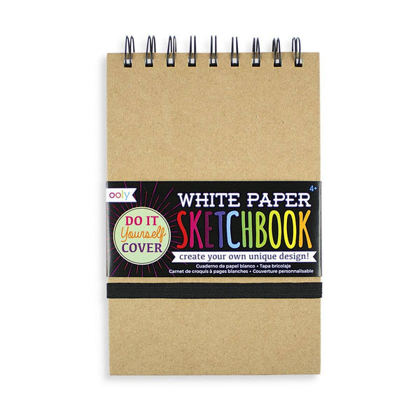 ooly White Paper / D.I.Y. Cover Sketchbook – 5 x 7.5"