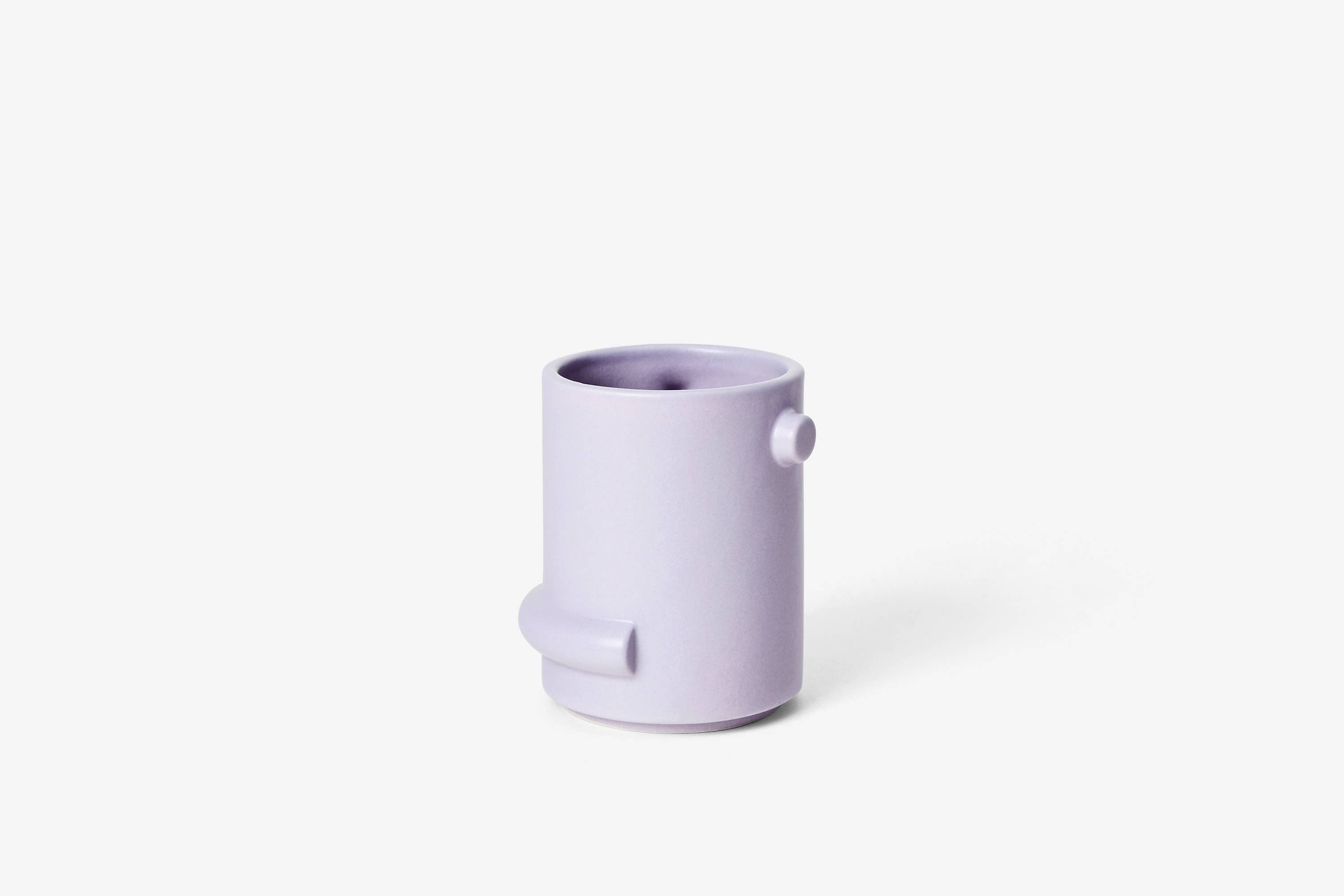 Areaware Highgloss Confetti Stoneware Cup – Lavender