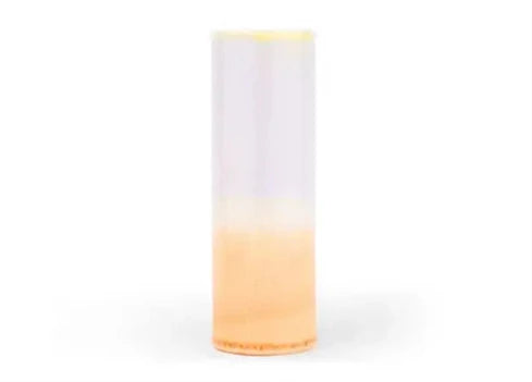 Porcelain Colorful Cylinder Vase – Lavender/Orange